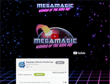 Tablet Screenshot of megamagicgame.com
